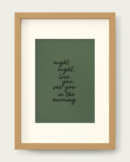 Olive-Green/Oak+mount