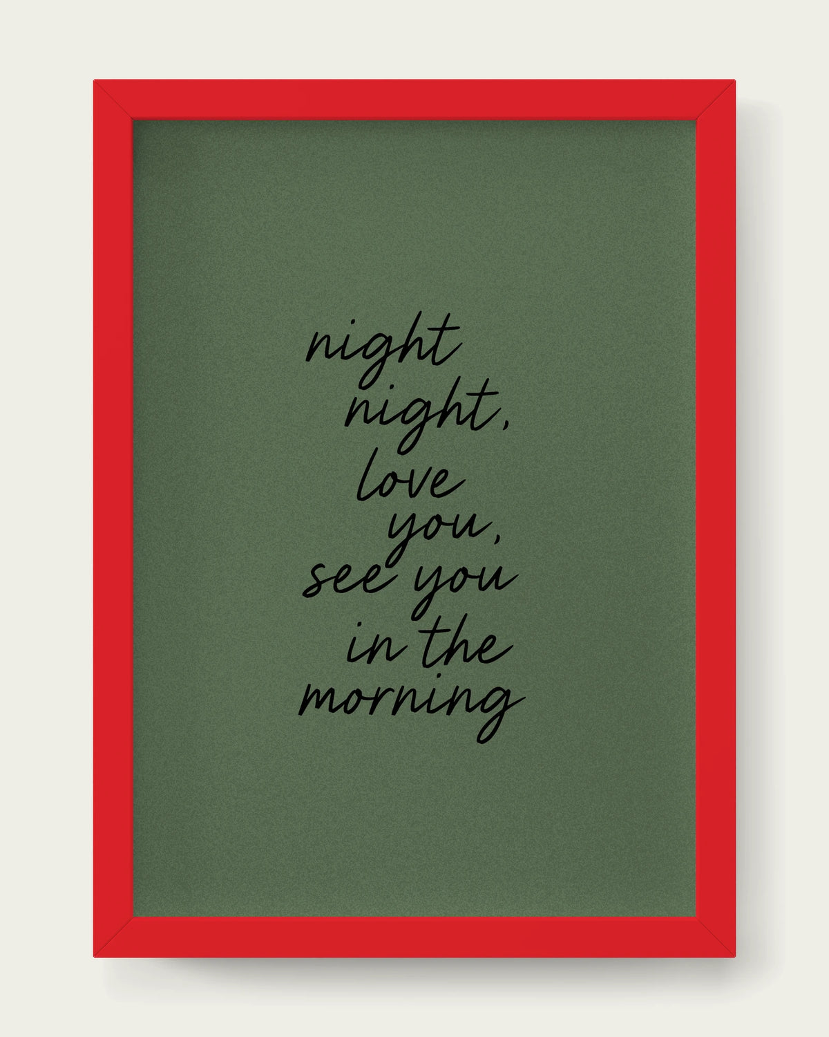 Olive-Green/Red