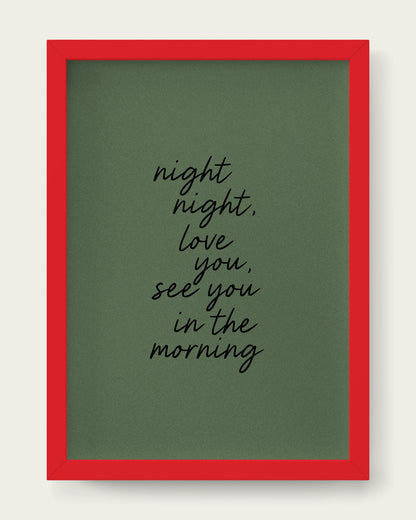 Olive-Green/Red