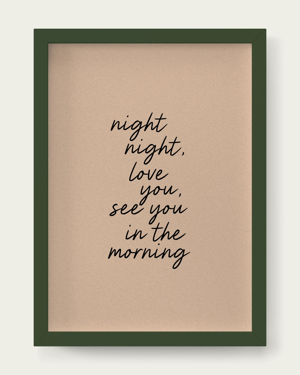 Toast/Dark Green