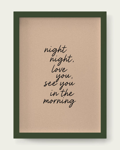 Toast/Dark Green
