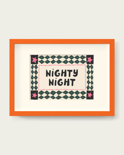 Forest-Green-&-Watermelon/Orange+mount