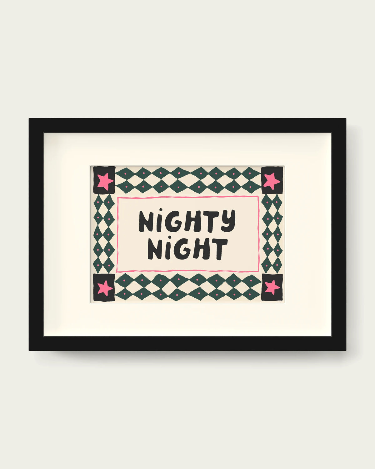 Forest-Green-&-Watermelon/Black+mount