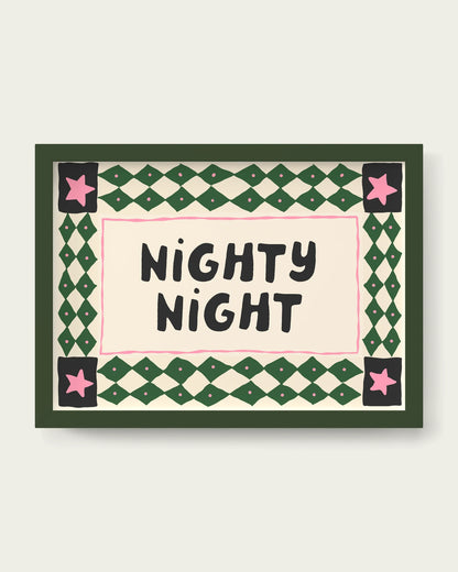 Hunter-Green-&-Blush-Pink/Dark Green