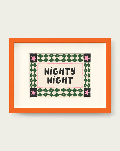 Hunter-Green-&-Blush-Pink/Orange+mount