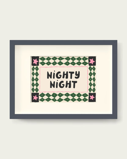 Hunter-Green-&-Blush-Pink/Dark Grey+mount
