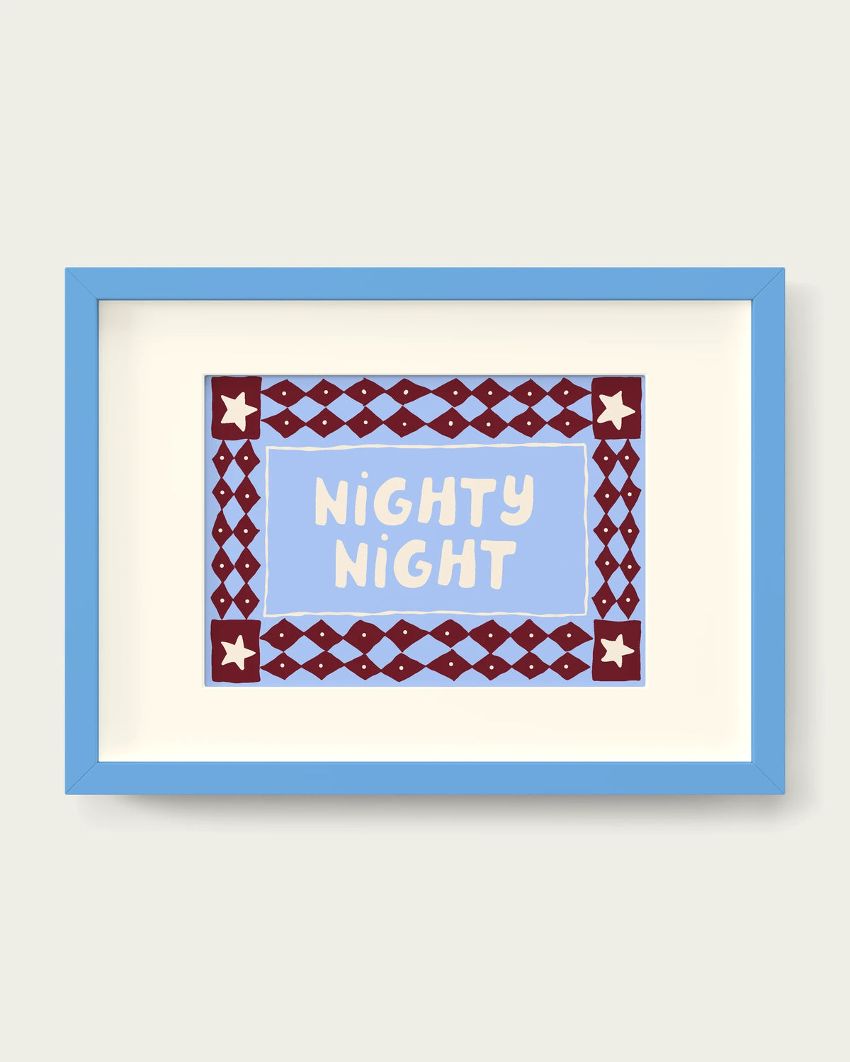 Plum-&-Cornflower/Sky Blue+mount