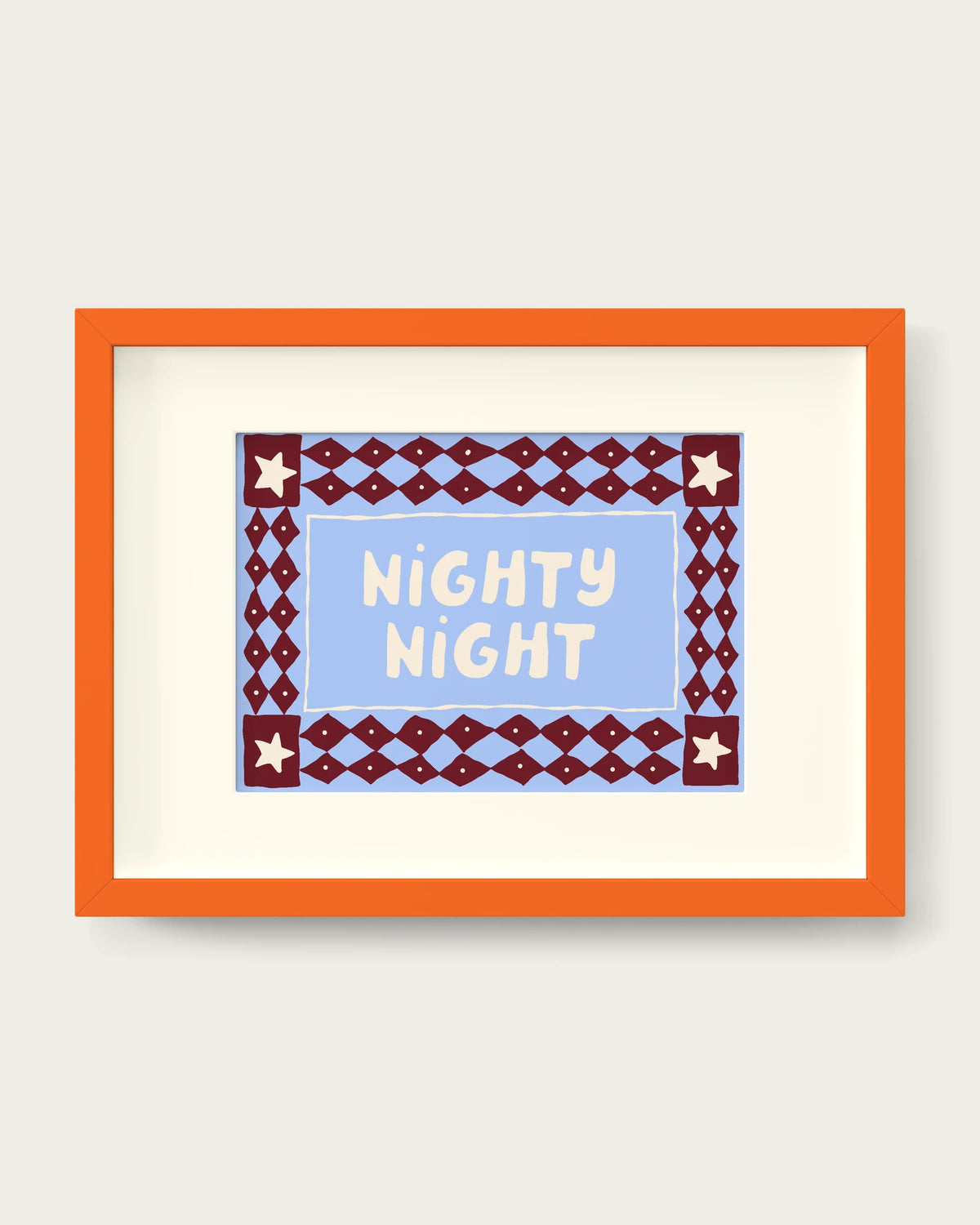 Plum-&-Cornflower/Orange+mount