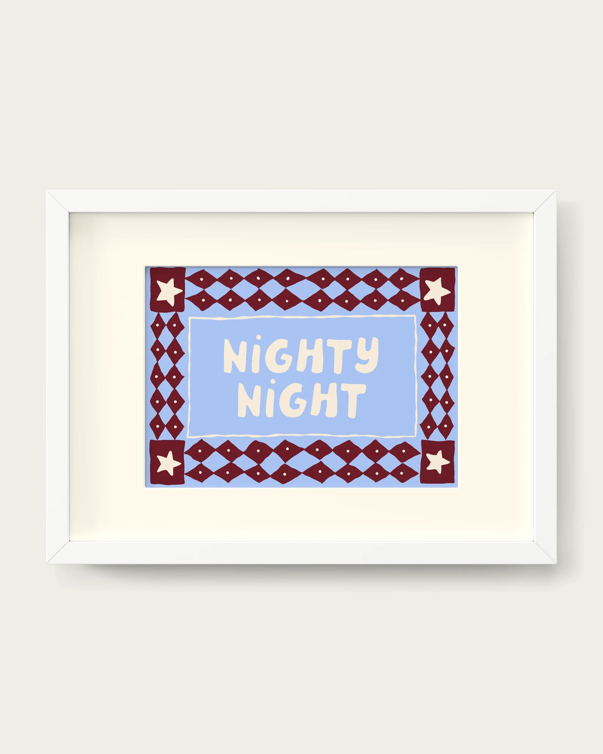 Plum-&-Cornflower/White+mount