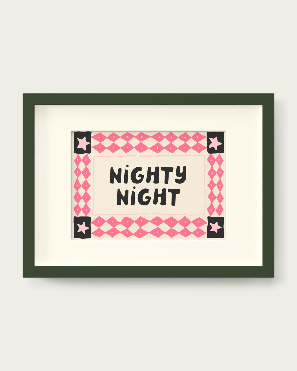 Watermelon/Dark Green+mount