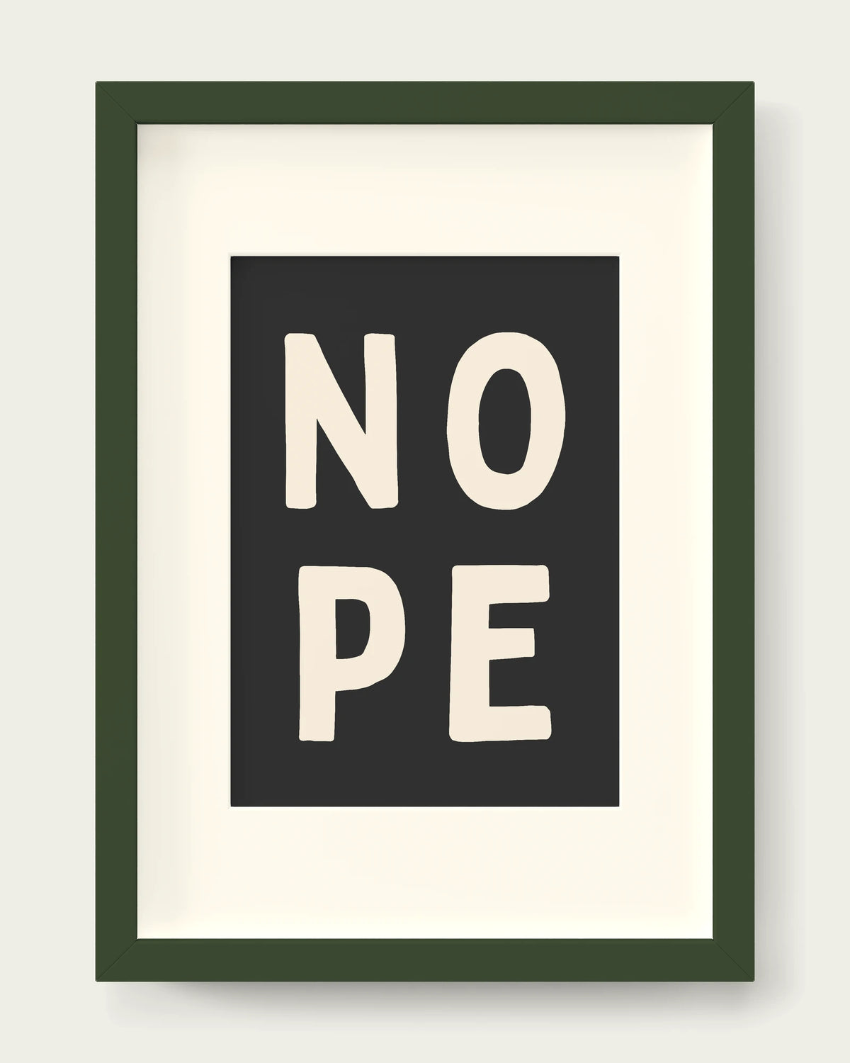 Charcoal/Dark Green+mount