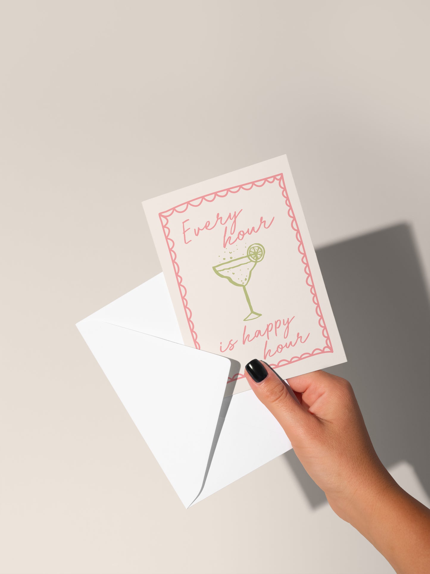 Every Hour Is Happy Hour | Greeting Card