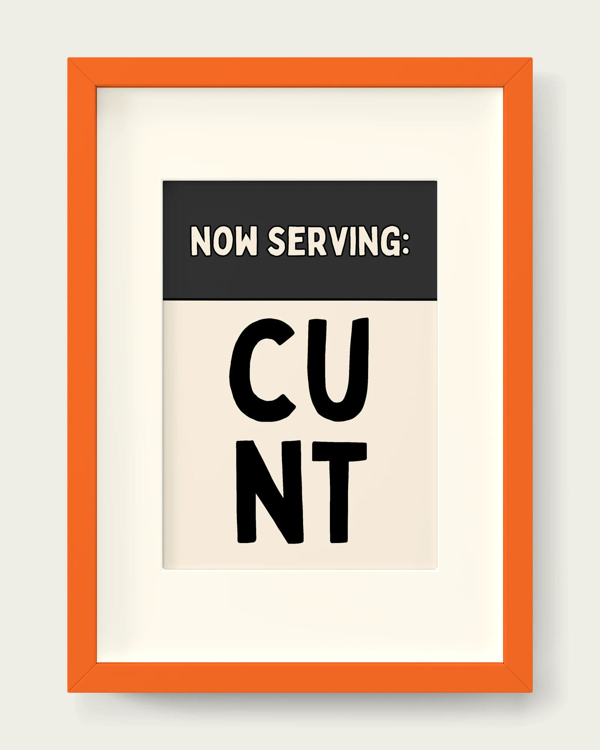 Charcoal/Orange+mount