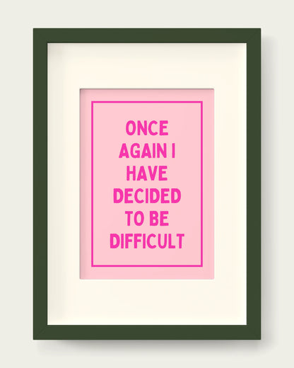 Hot-Pink-&-Milkshake/Dark Green+mount