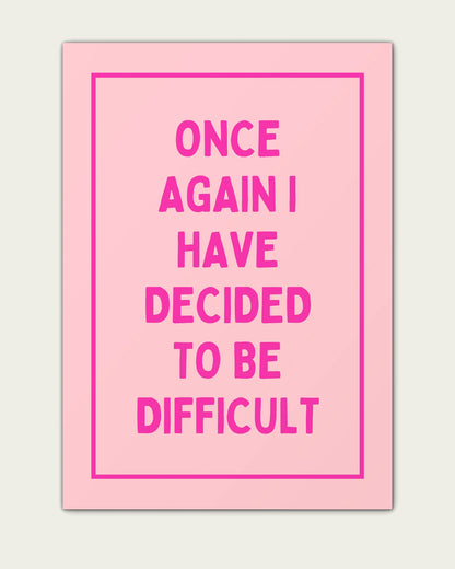 Hot-Pink-&-Milkshake/Unframed