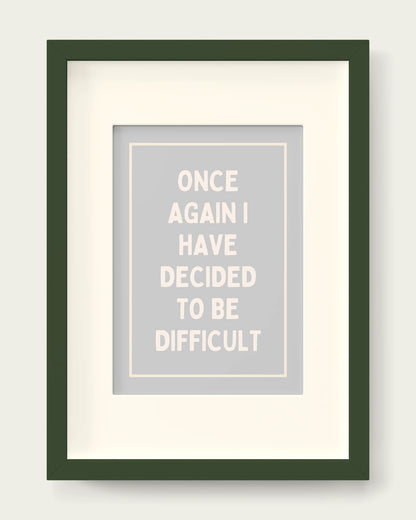 Pale-Grey/Dark Green+mount