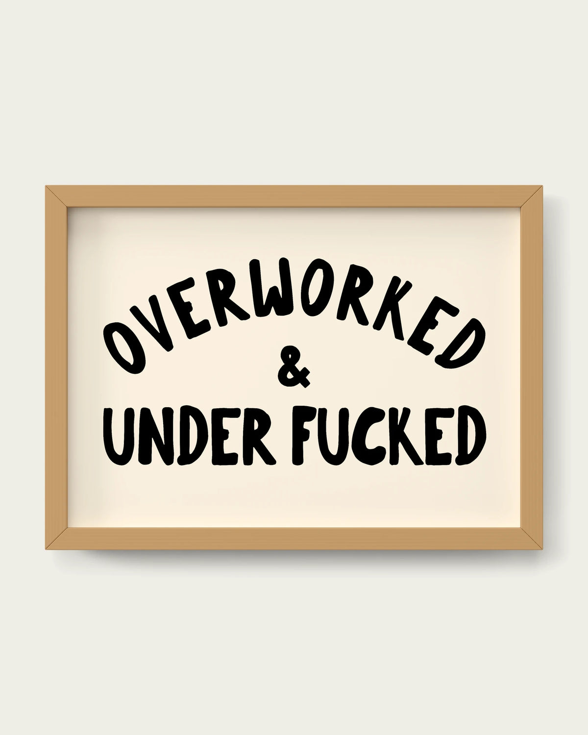 Black-&-Cream/Oak
