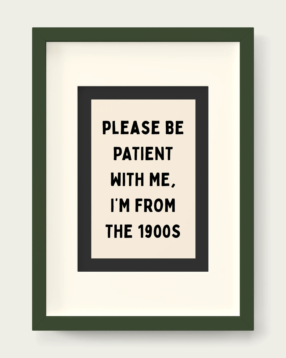 Charcoal/Dark Green+mount