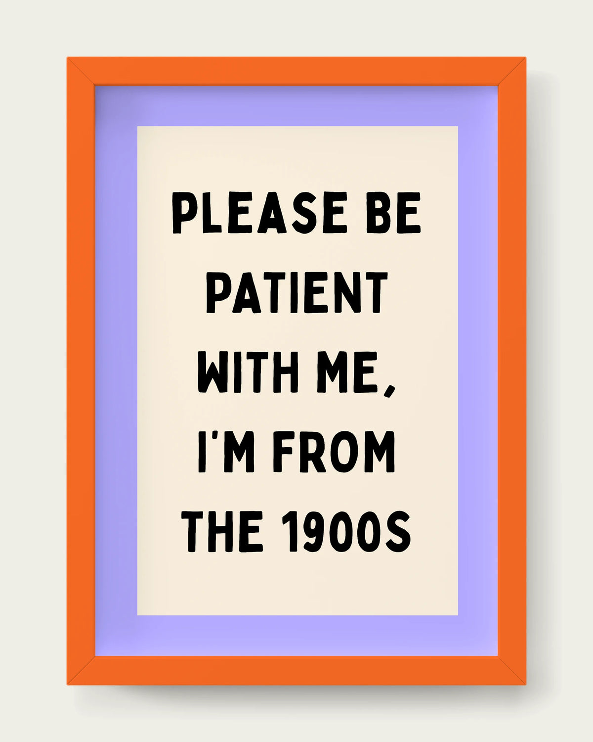 Periwinkle/Orange