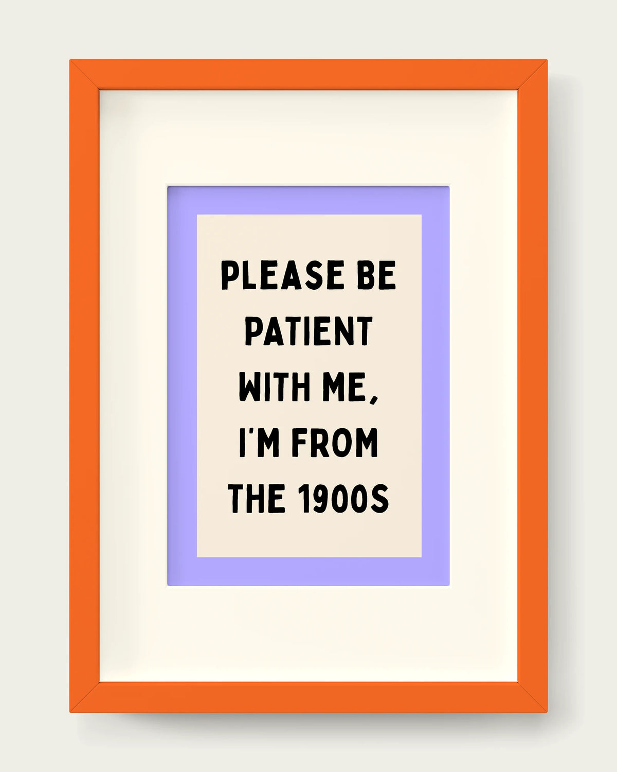 Periwinkle/Orange+mount