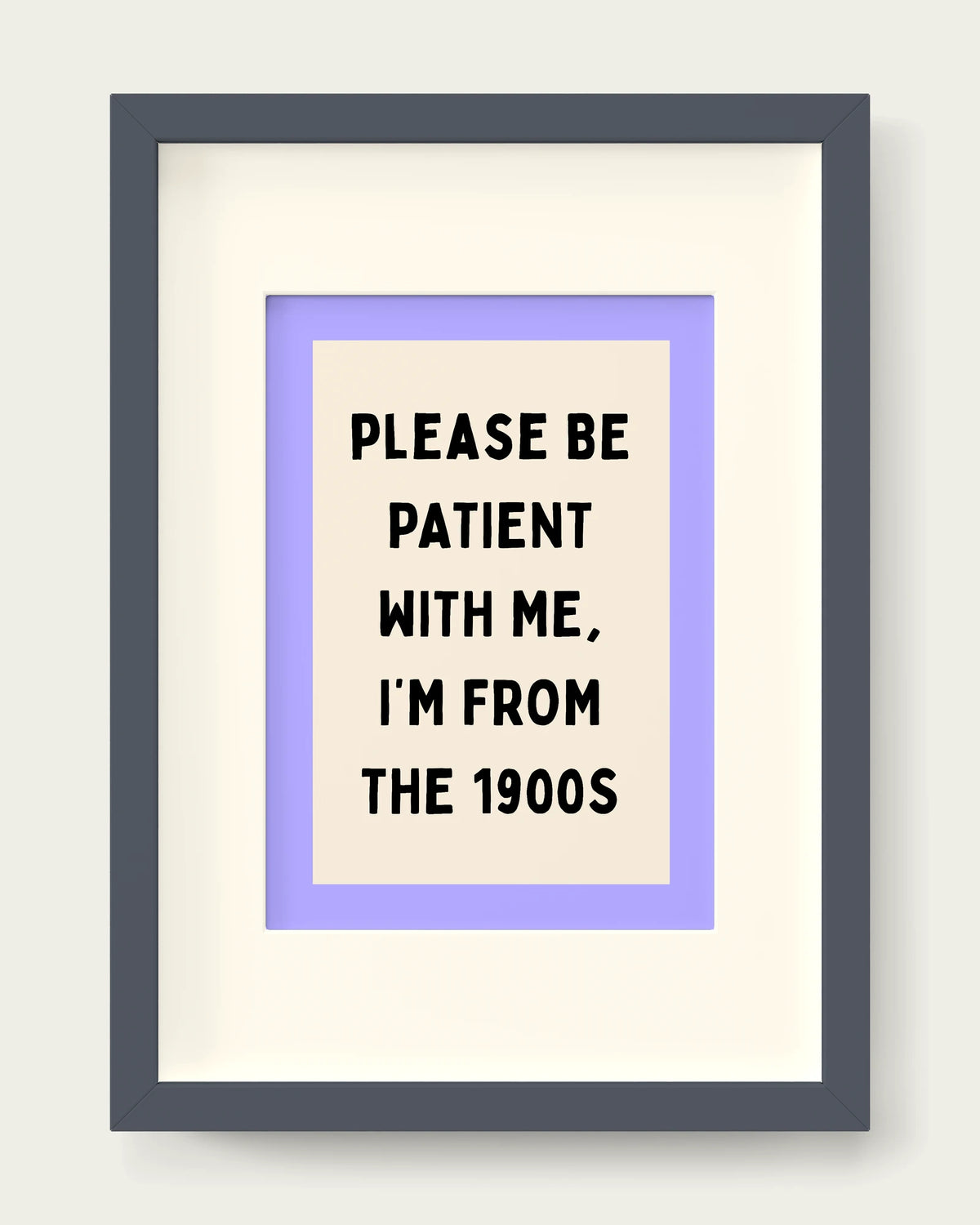 Periwinkle/Dark Grey+mount