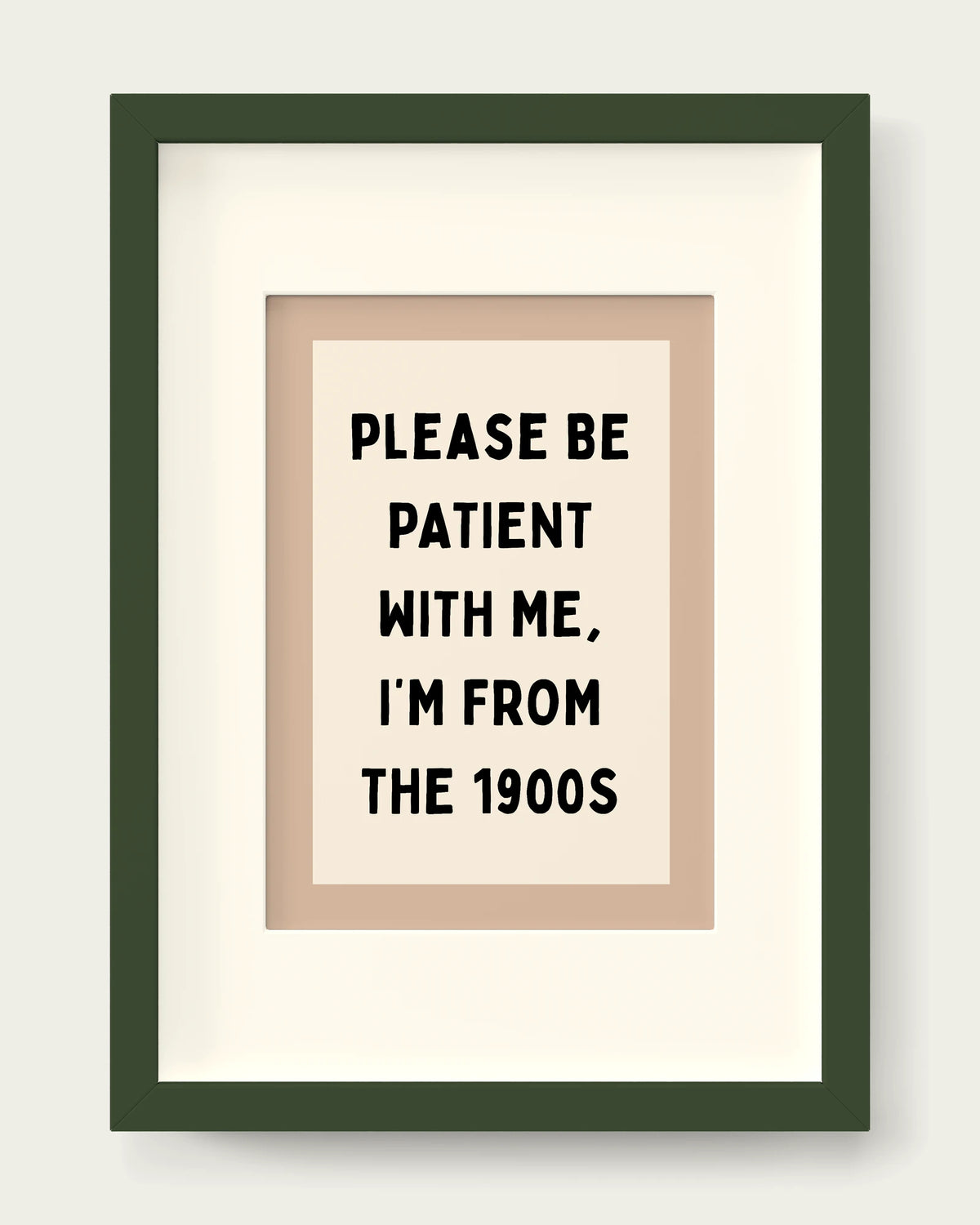 Toast/Dark Green+mount