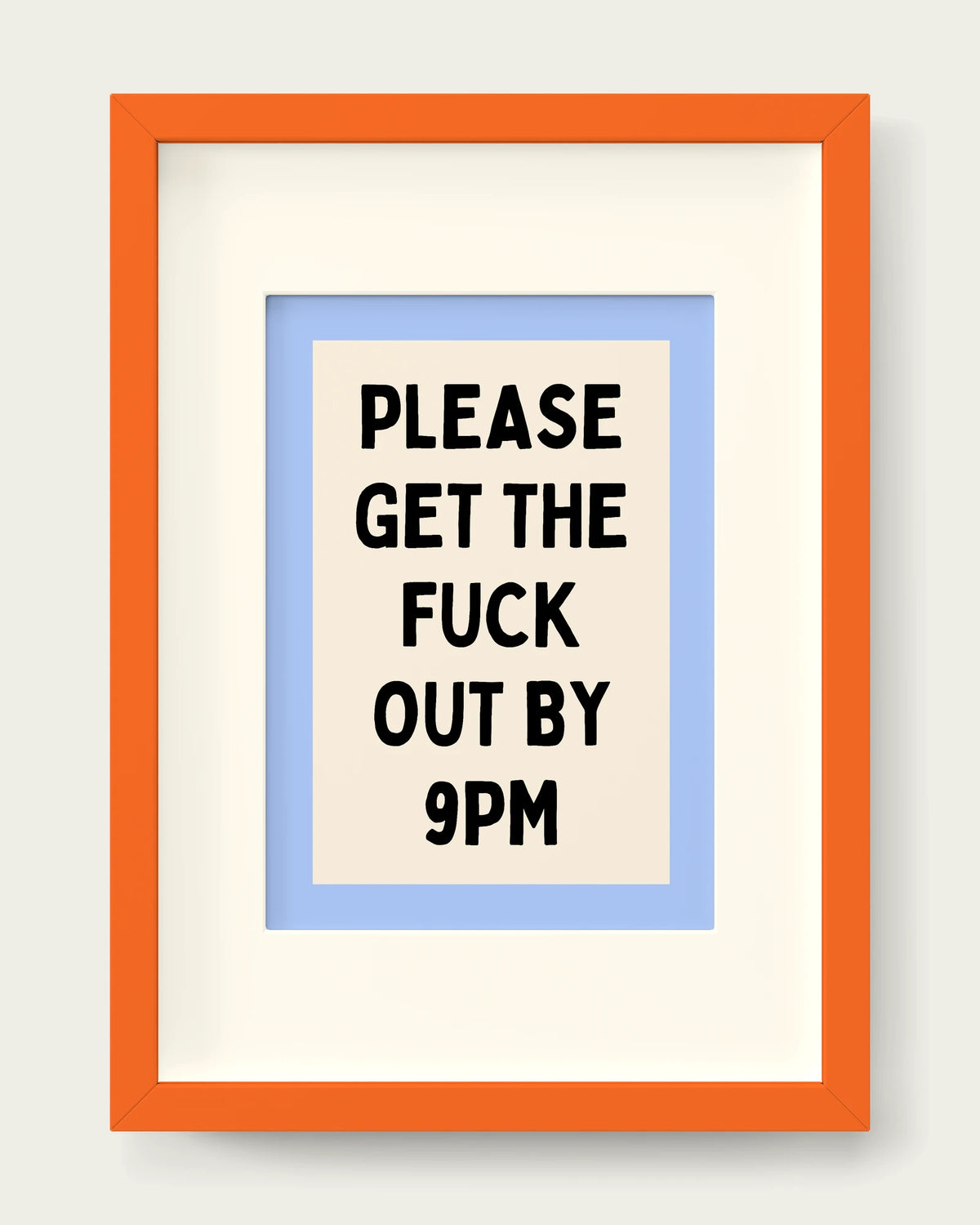 Cornflower/Orange+mount