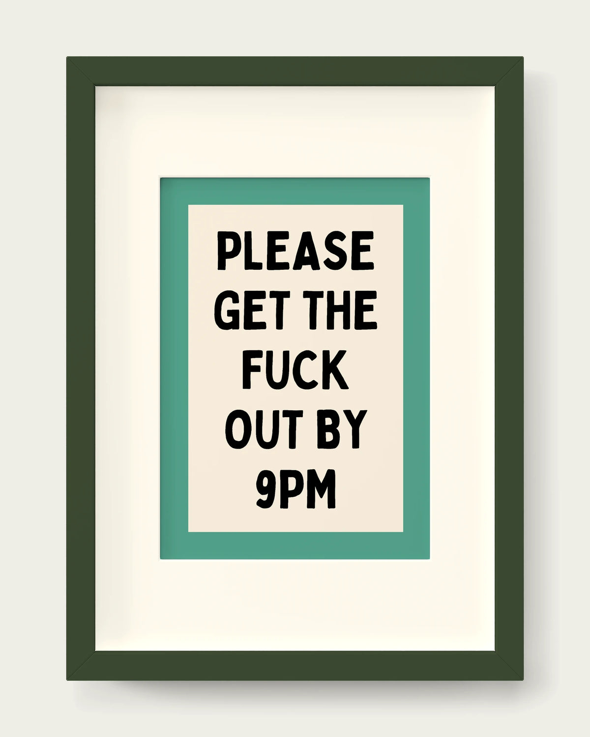 Vivid-Teal/Dark Green+mount