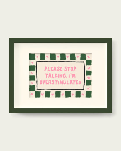 Hunter-Green-&-Blush-Pink/Dark Green+mount