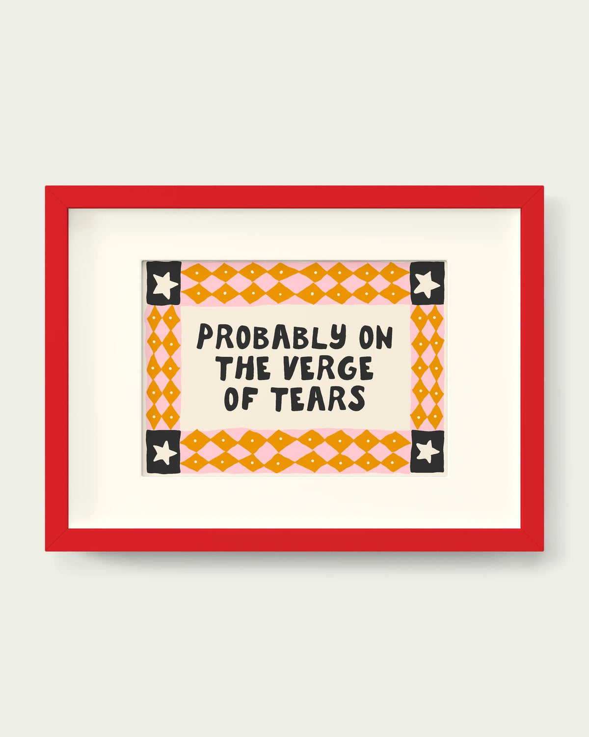 Mustard/Red+mount