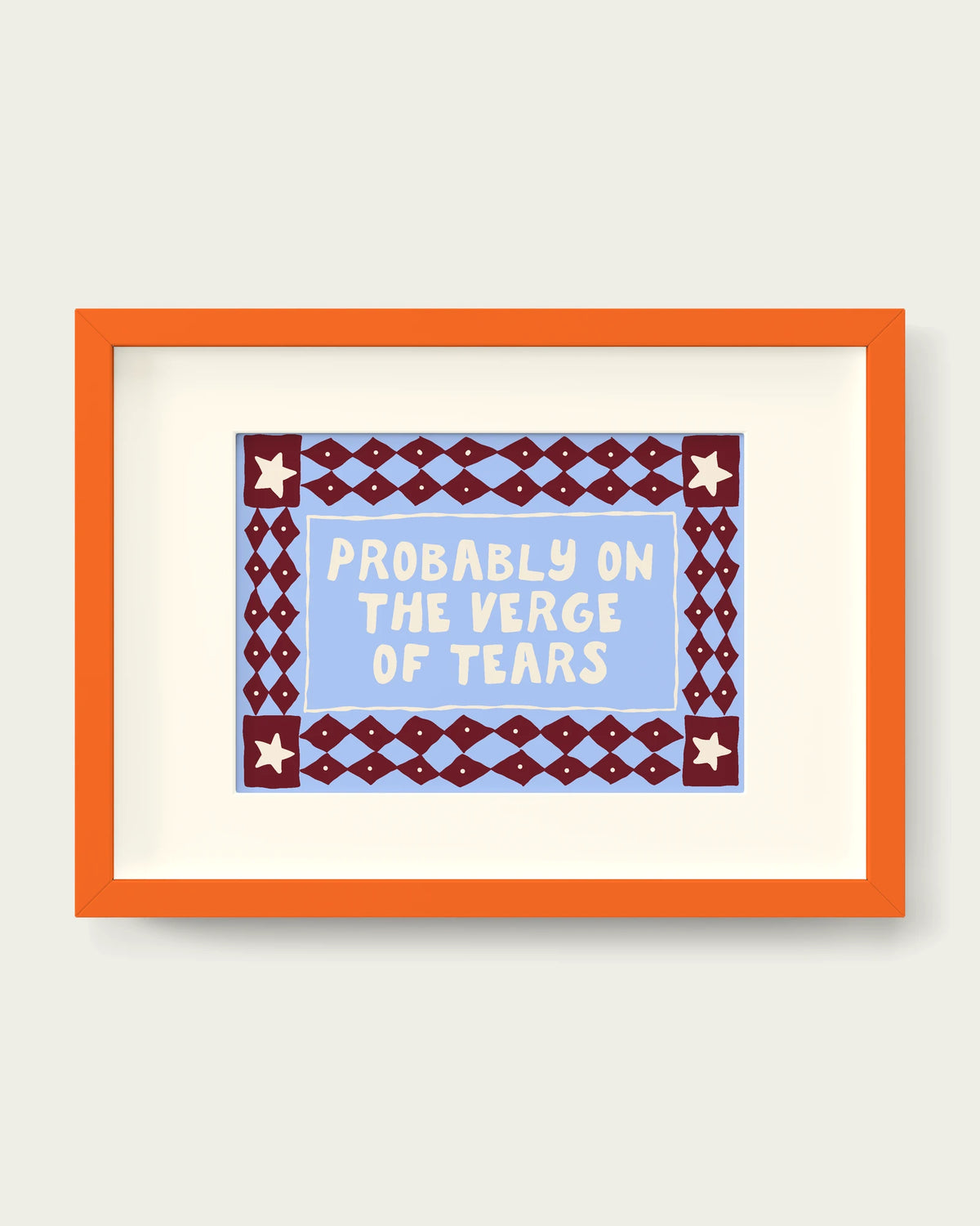 Plum-&-Cornflower/Orange+mount