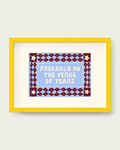 Plum-&-Cornflower/Yellow+mount