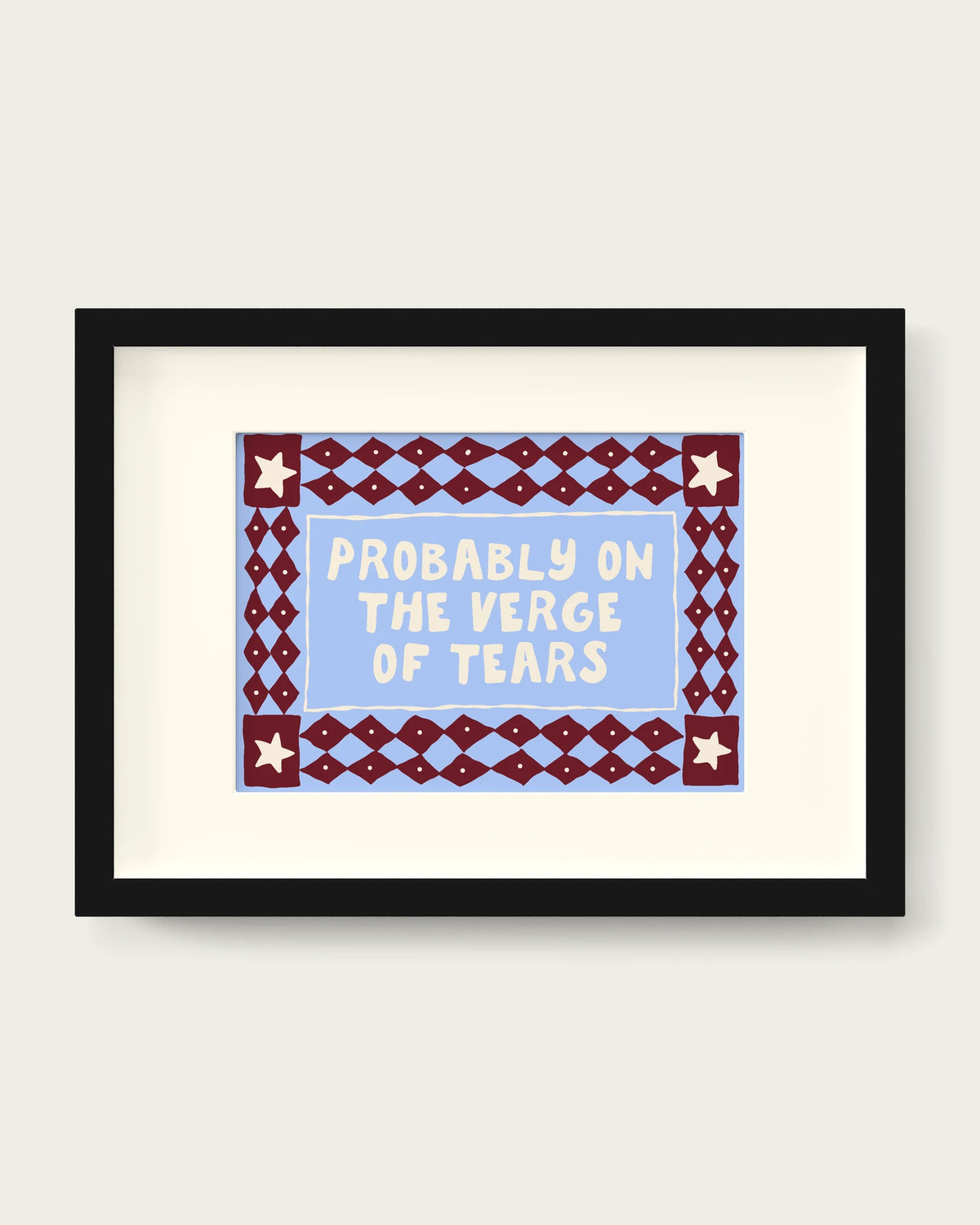 Plum-&-Cornflower/Black+mount