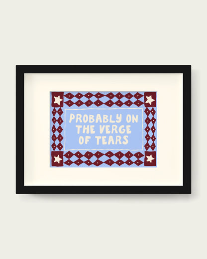 Plum-&-Cornflower/Black+mount