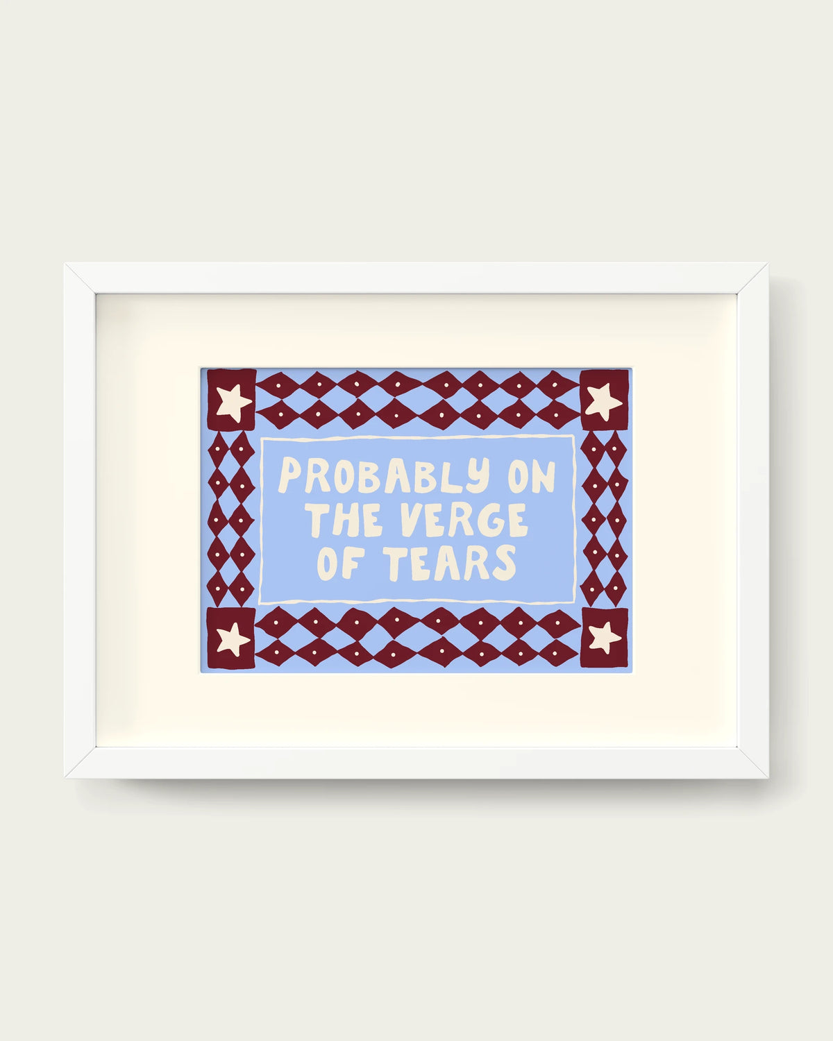 Plum-&-Cornflower/White+mount