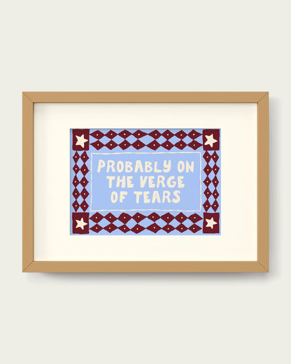 Plum-&-Cornflower/Oak+mount