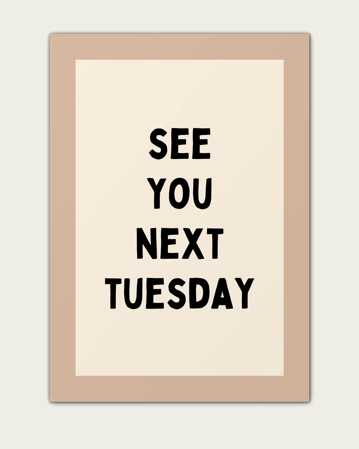 Toast/Unframed