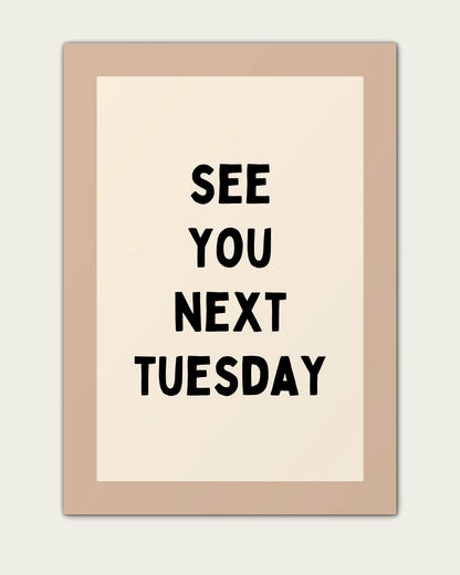 Toast/Unframed