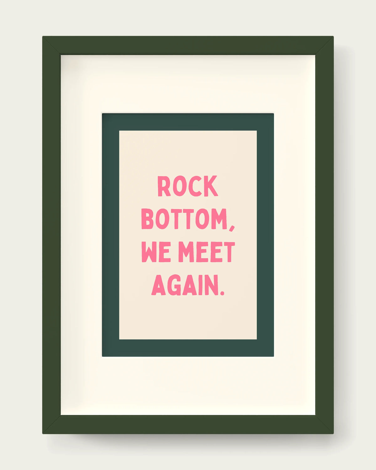 Blush-Pink-&-Forest-Green/Dark Green+mount