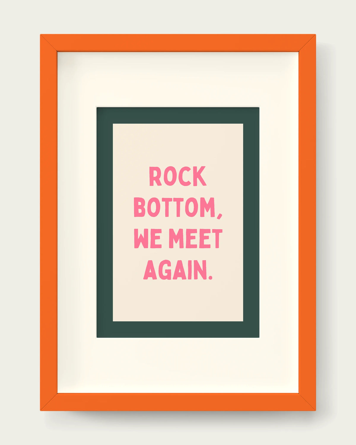 Blush-Pink-&-Forest-Green/Orange+mount