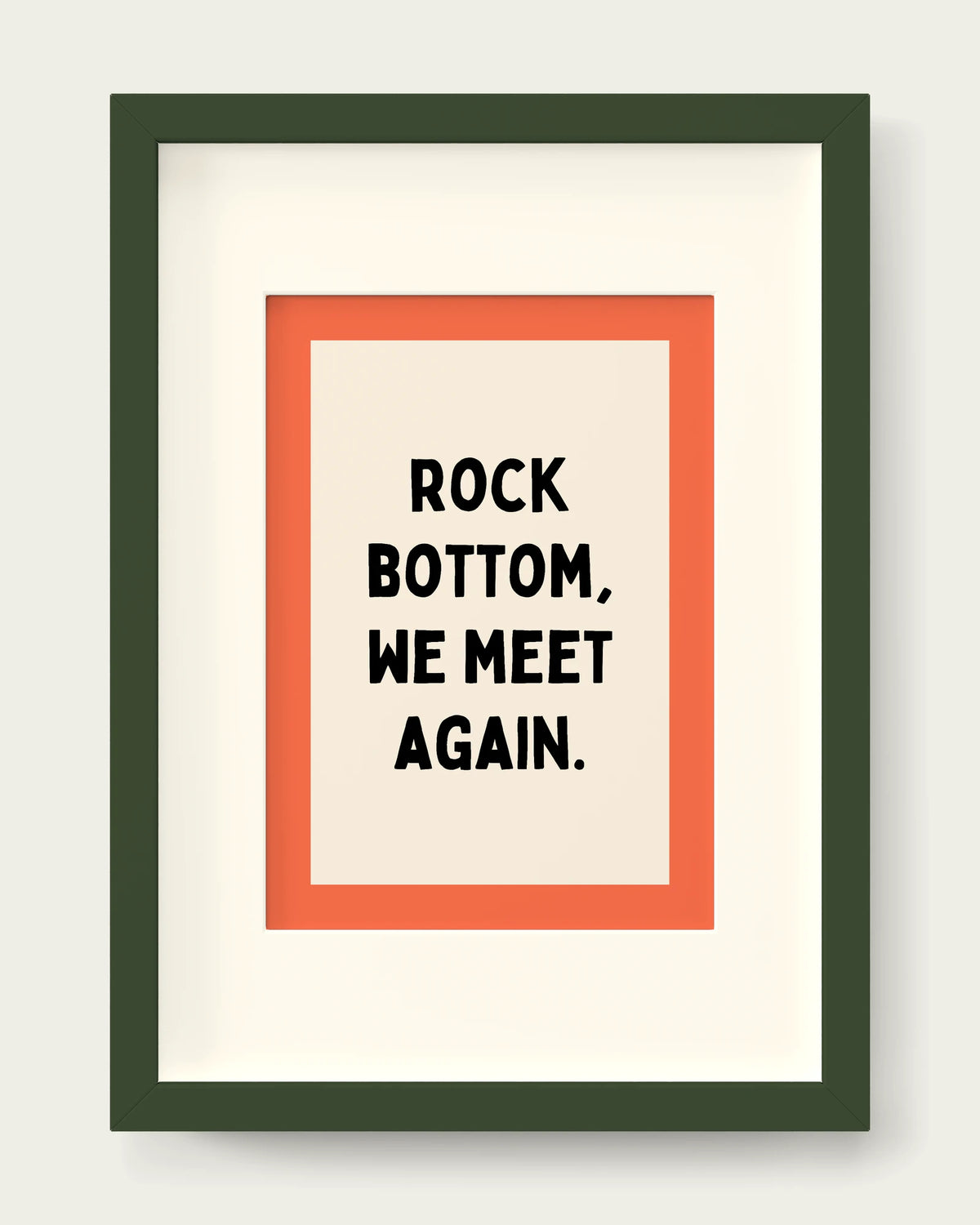 Coral/Dark Green+mount