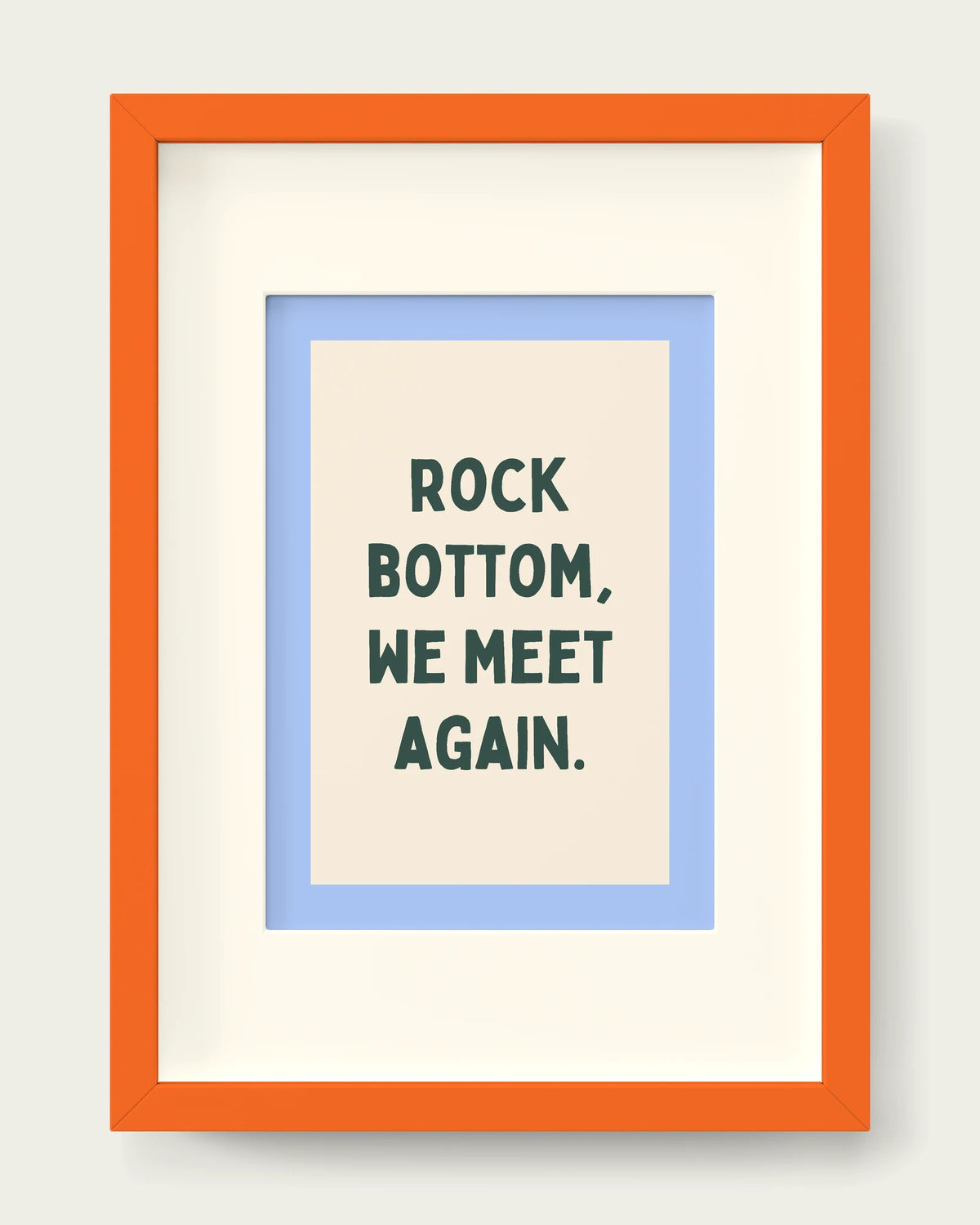 Hunter-Green-&-Cornflower/Orange+mount