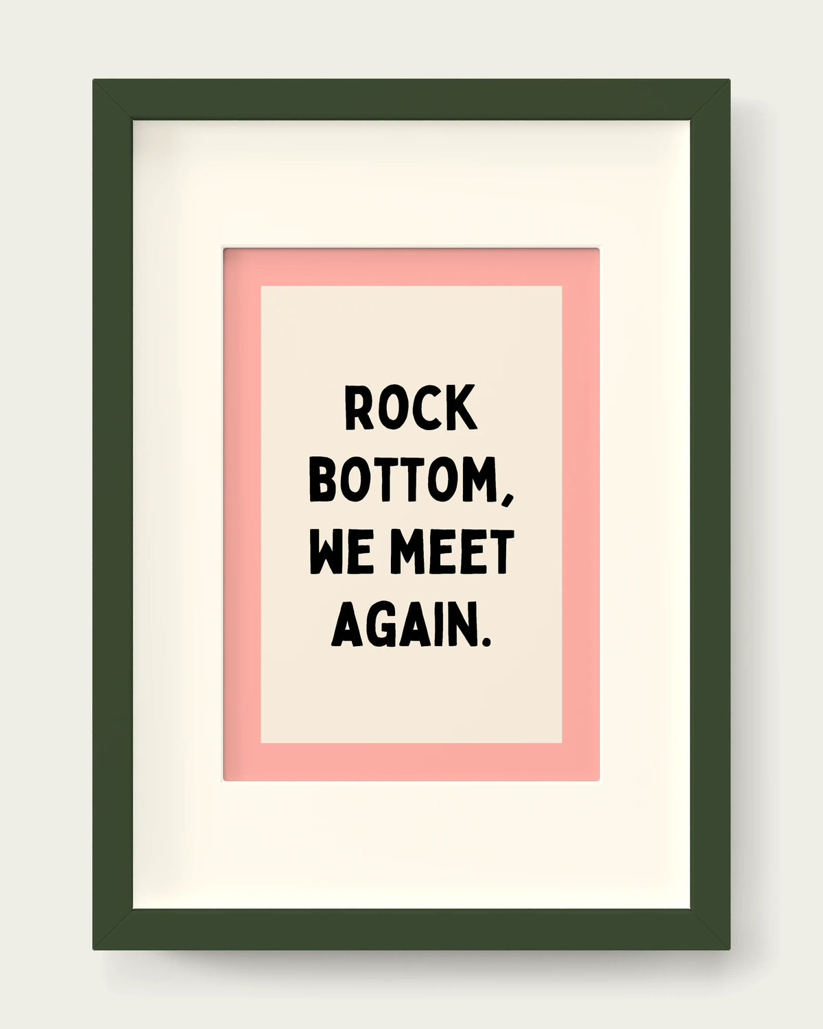 Peach/Dark Green+mount