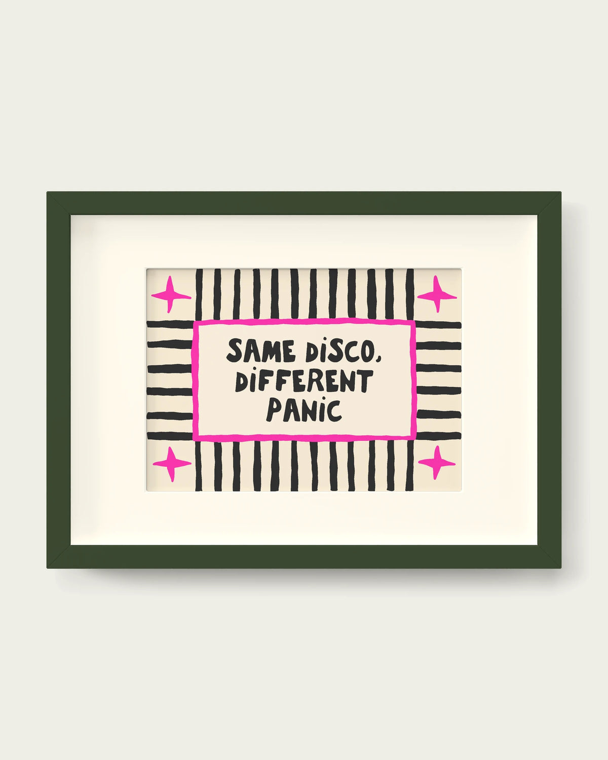 Hot-Pink/Dark Green+mount