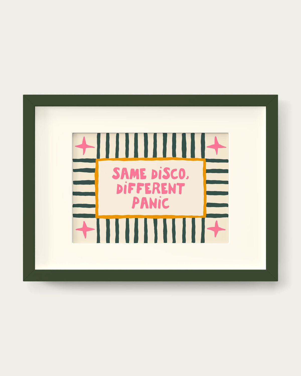Watermelon-&-Forest-Green/Dark Green+mount
