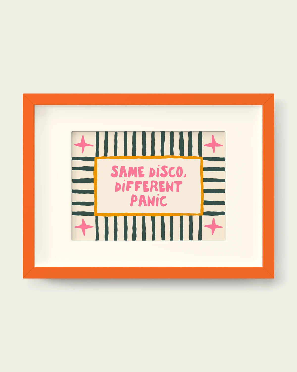 Watermelon-&-Forest-Green/Orange+mount