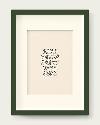 Black-&-Cream/Dark Green+mount