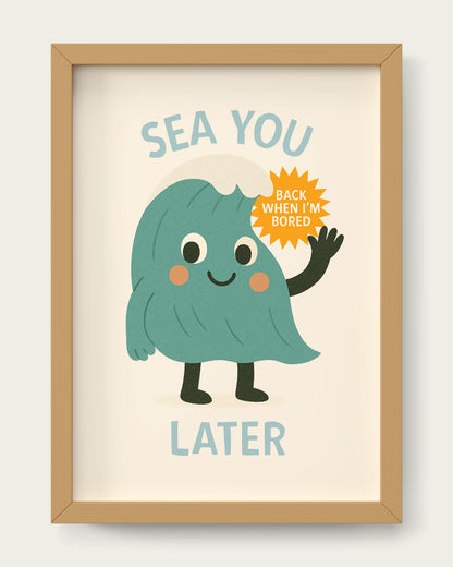 Seafoam/Oak