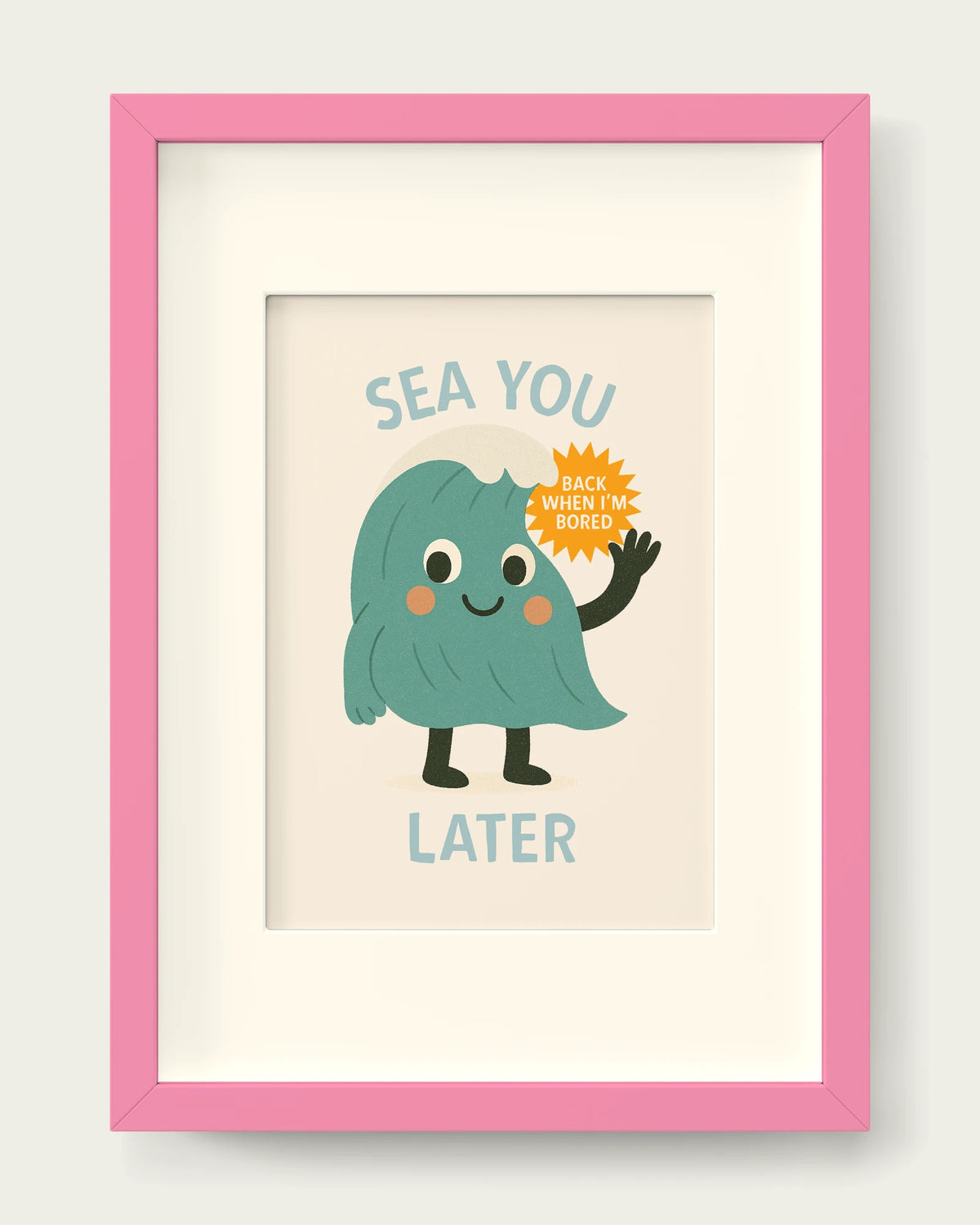 Seafoam/Pink+mount