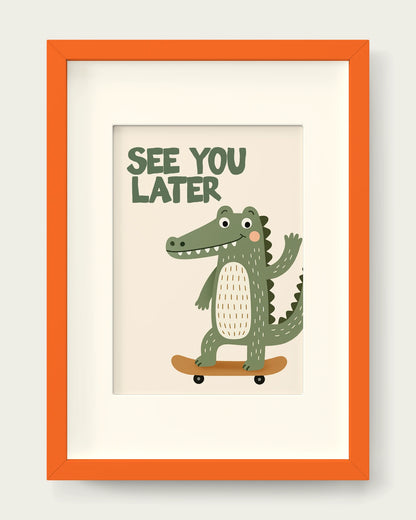 Olive-Green/Orange+mount